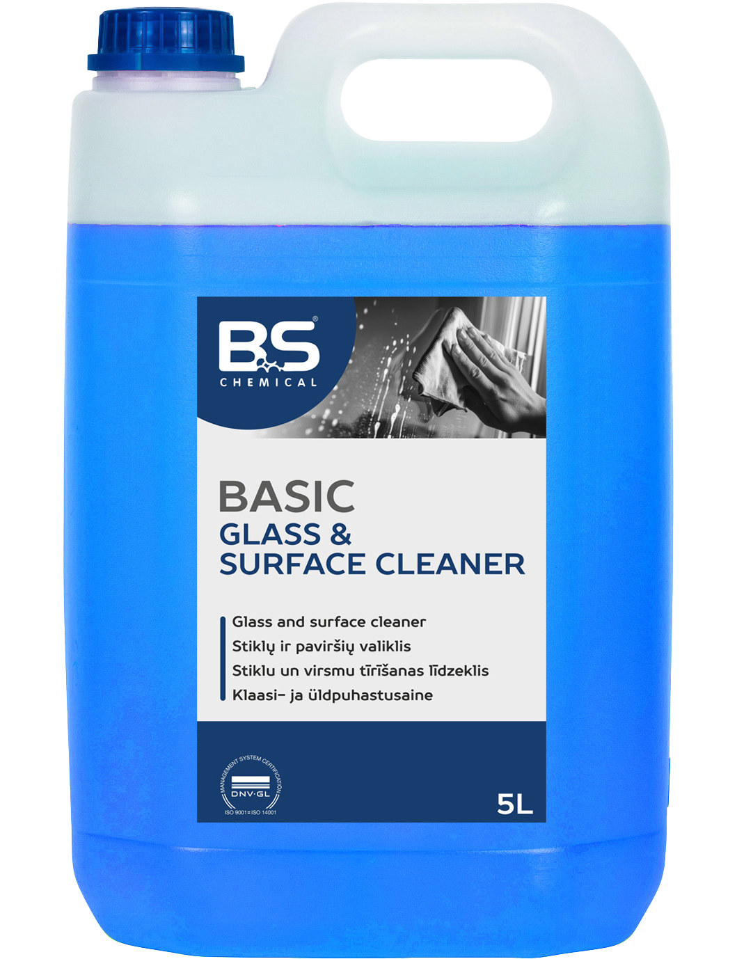 BS Basic Glass & Surface Cleaner klaasi- ja üldpuhastusaine 5L