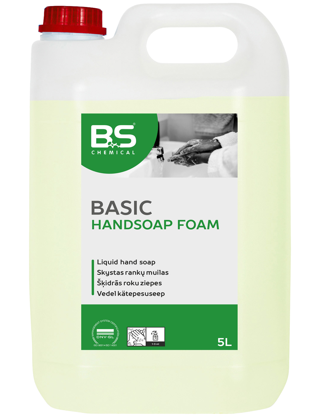 BS Basic vahuseep 5L, ei sisalda värvaineid