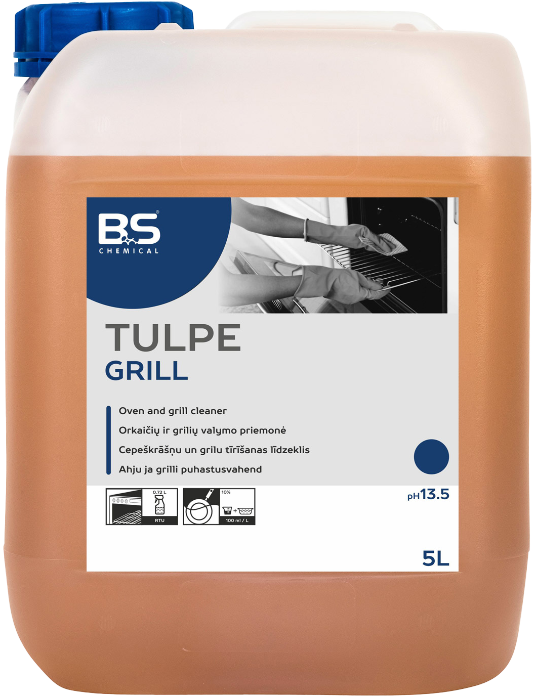 BS Tulpe Grill ahjude ja grillide puhastusaine 5L