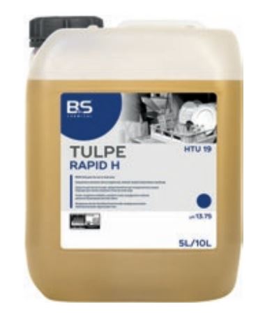 BS Tulpe Rapid H masinnõudepesuaine 20L / 25kg