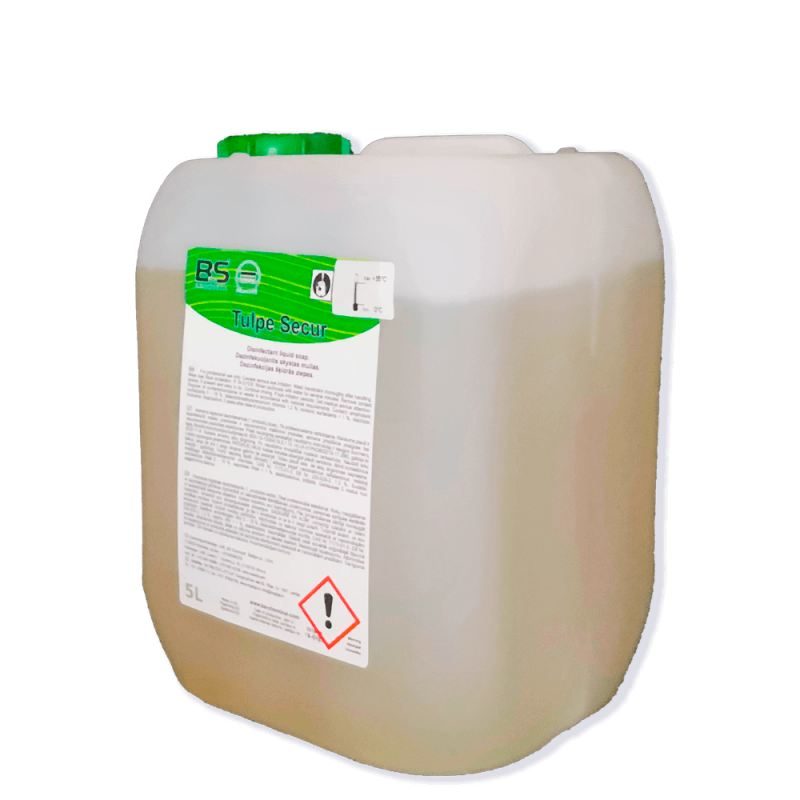 BS Tulpe Secur 5L, antibakteriaalne vedelseep