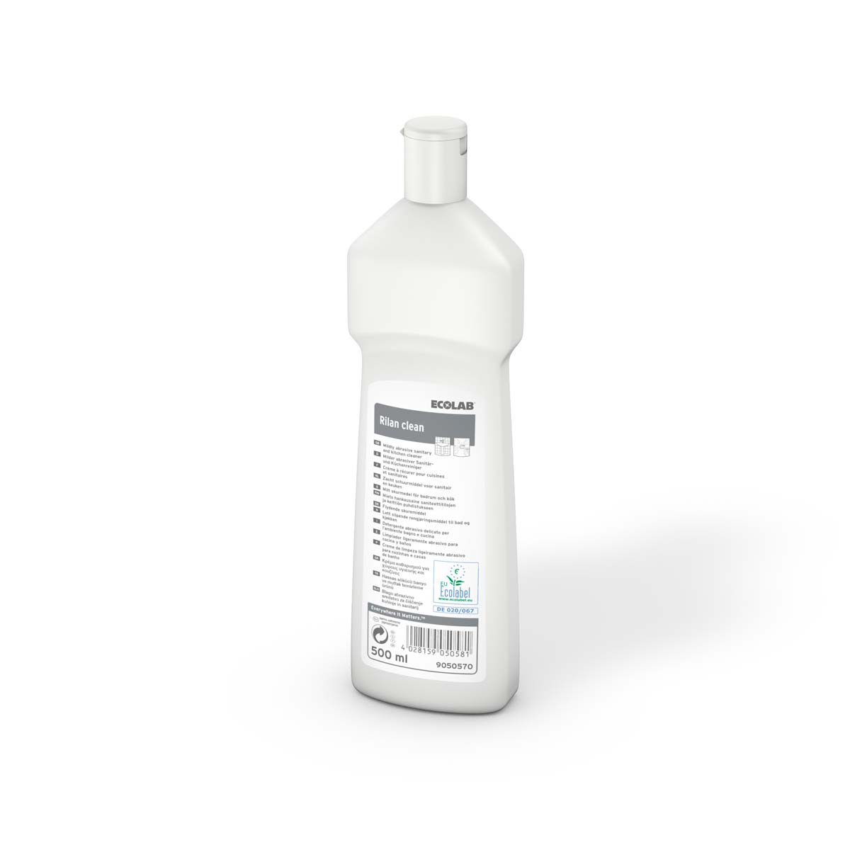 Ecolab Rilan Clean  mitteabrasiivne küürimispasta 500ml, kastis 6tk