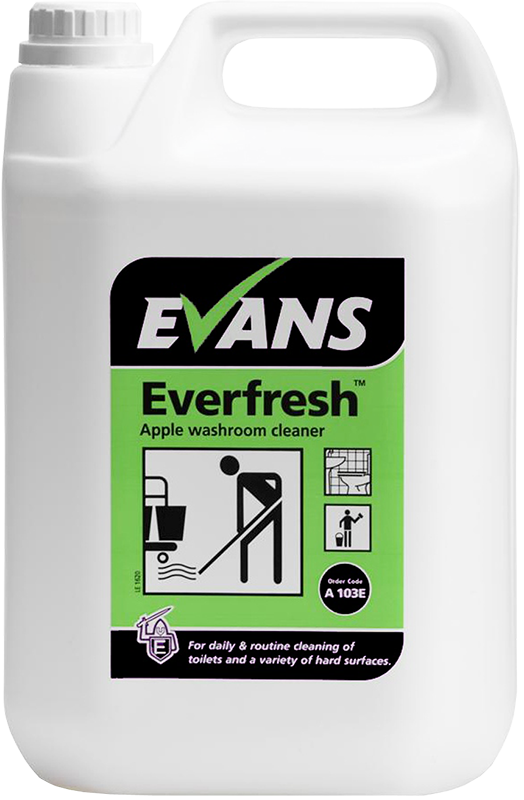 Evans Everfresh Apple neutraalne sanitaarpesuaine 5L, kastis 2tk