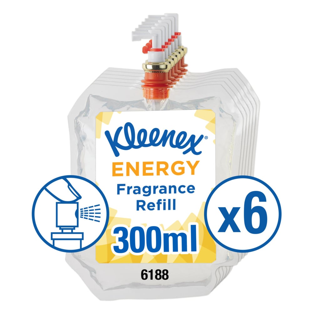 Kimberly-Clark® Energy õhuvärskendaja 300 ml, kastis 6tk