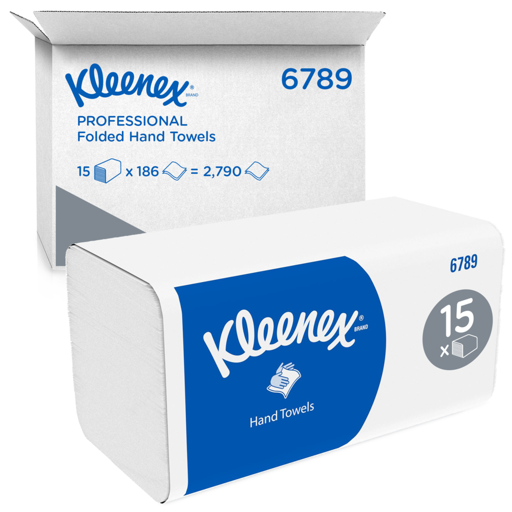 Kimberly-Clark® Lehtkätepaber Airflex Ultra,V-fold, 2x valge, pakis: 186lehte, kastis: 15pakki