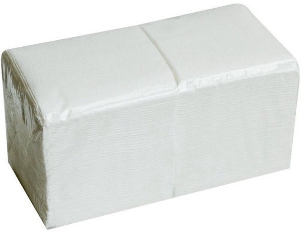 Salvrätikud 24 x 24 valge, 1-kihiline, pakis 400 tk, kastis 18 pk