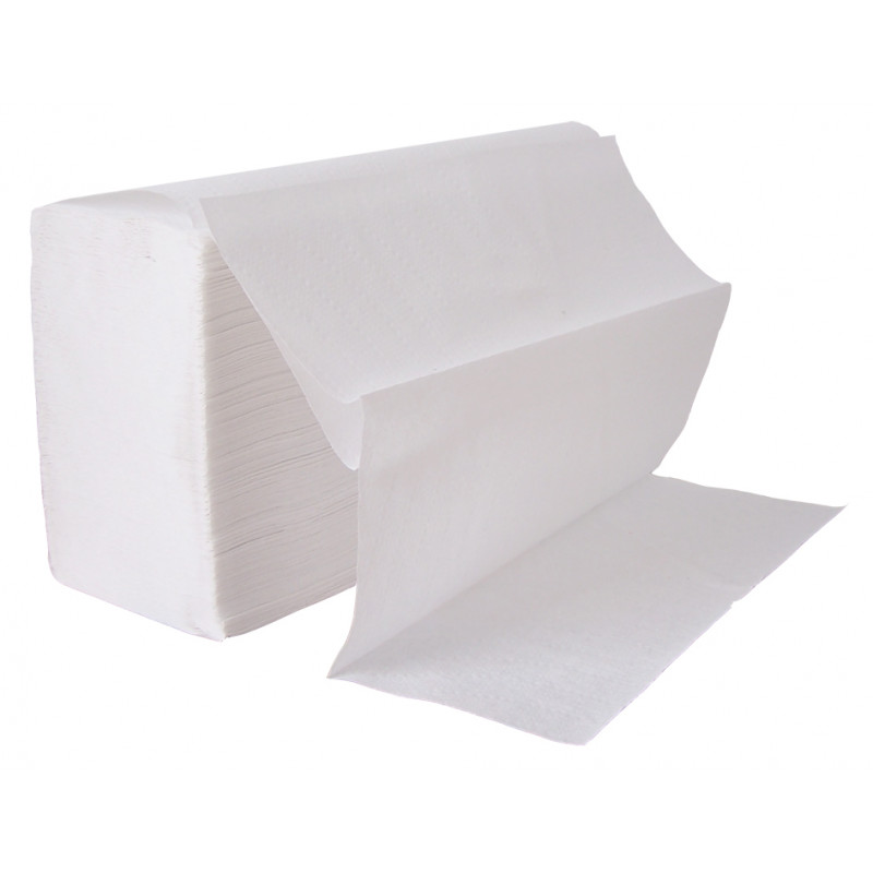 Doto Z-Fold lehtkätepaber, 2x valge, pakis 200lehte, kastis 20pakki