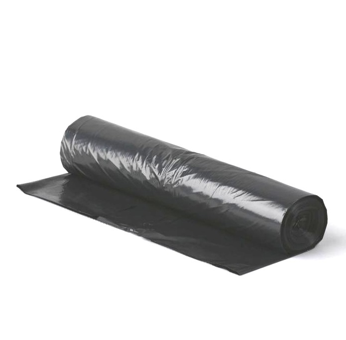 Prügikott 400L, LD must, mõõdud 1500x1600x0.06mm, rullis 5tk, kastis 10rulli