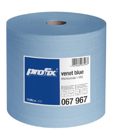 Profix Venet Blue, tööstuslik puhastuslapp rullis 500 lappi