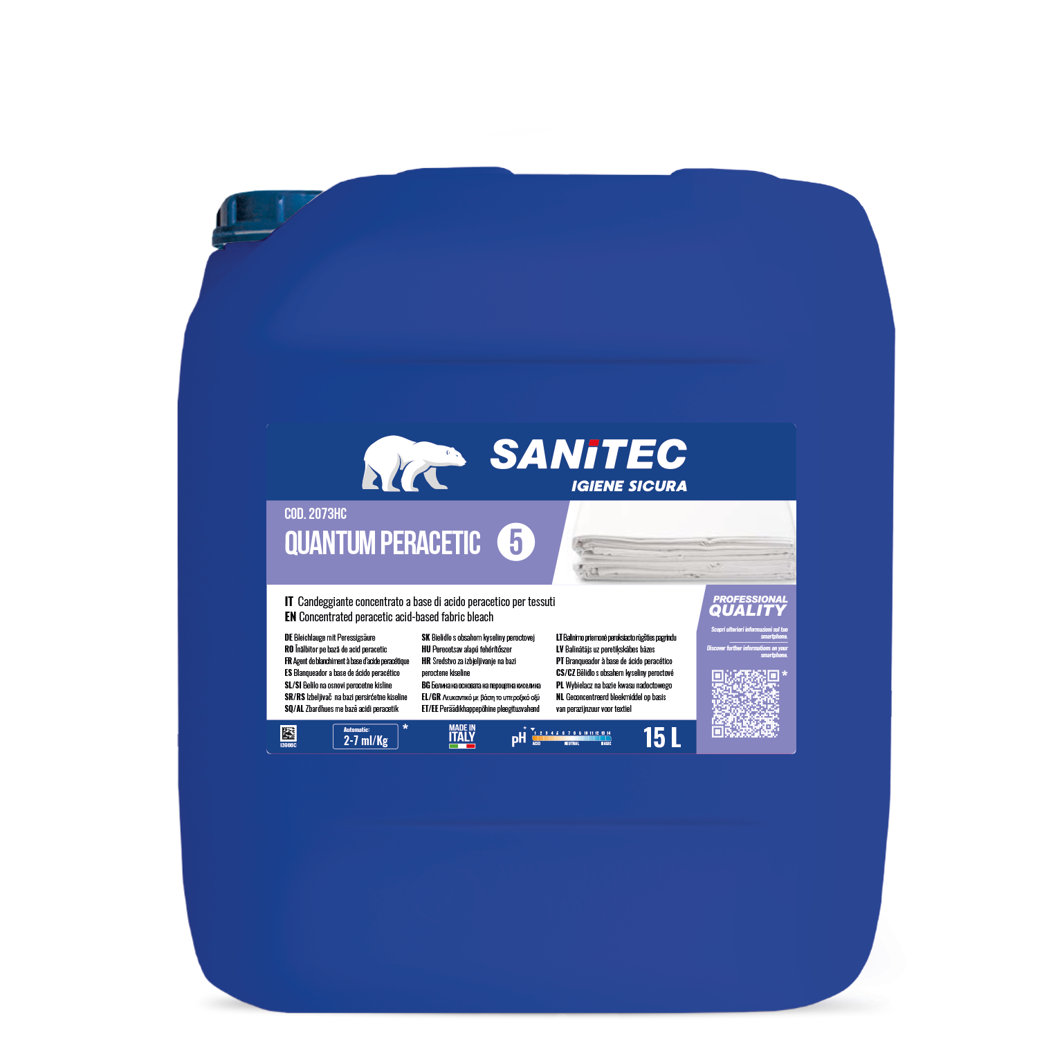 Sanitec Quantum Peracetic 15L
