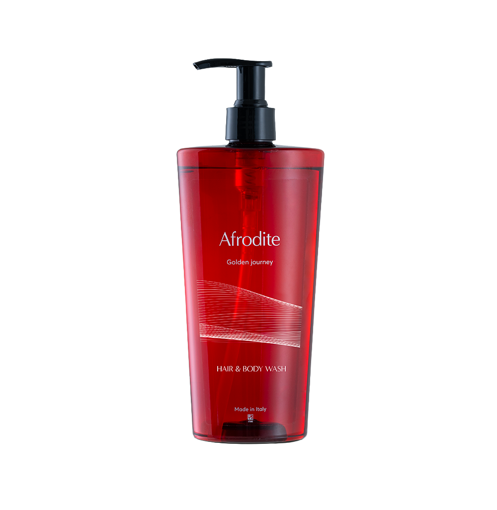 Afrodite dušigeel-šampoon 400ml, kastis 12tk