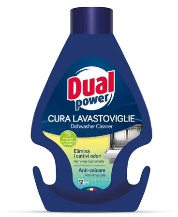 Sanitec Dual Power nõudepesumasina puhastus- ja desinfitseerimisaine 250ml, kastis 12tk