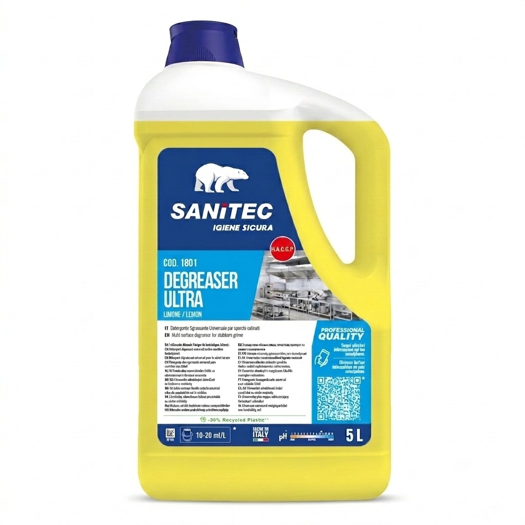 Sanitec Ultra Lemon rasvaeemaldusaine 5L, kastis 2tk