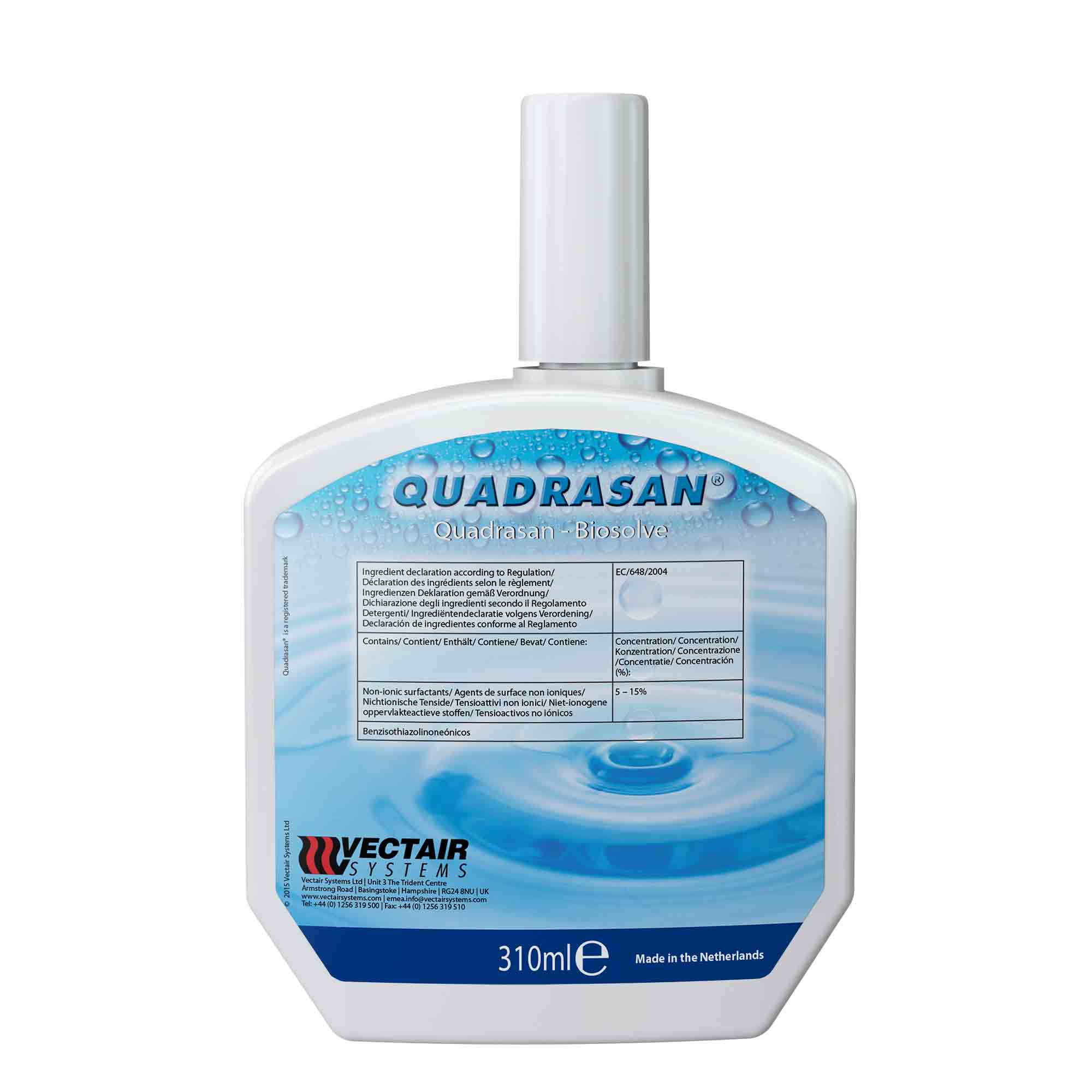 Quadrasan 300 Biosolve pissuaaride lõhnastus/puhastusvahend 310ml