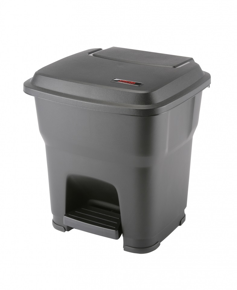 Vileda Hera prügikast 35L pedaaliga, must